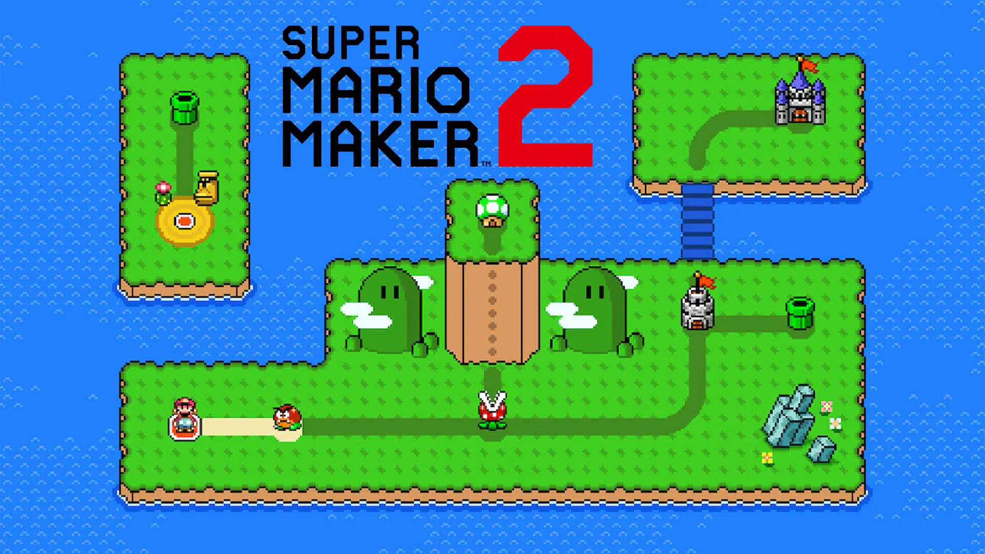 super mario maker 2 worlds