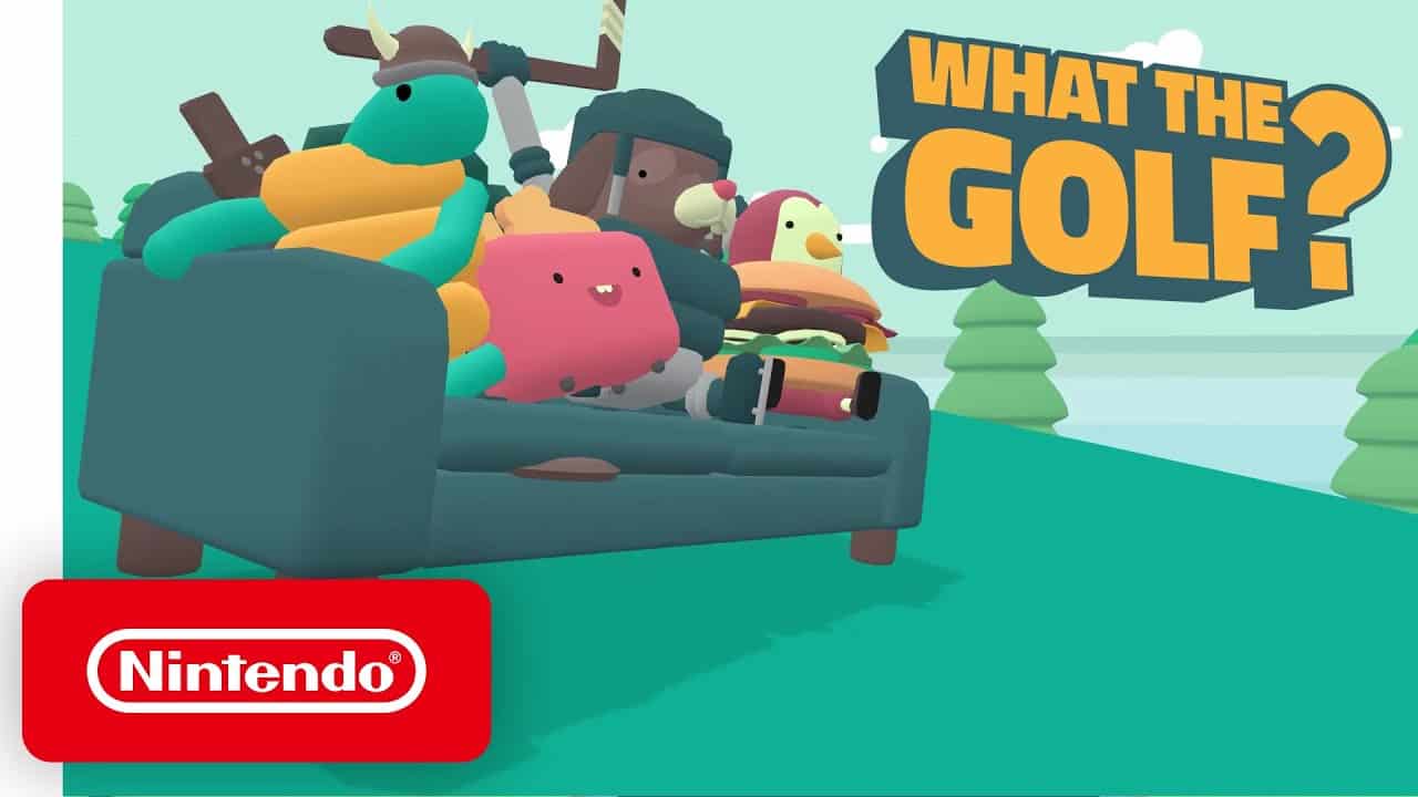 WHAT THE GOLF Launch Trailer Nintendo Switch