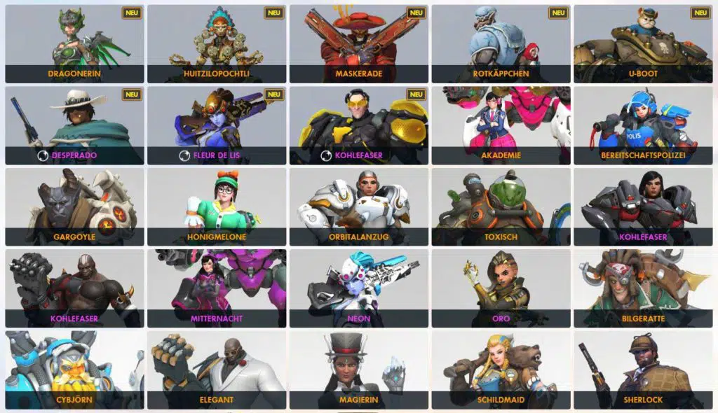 Skins