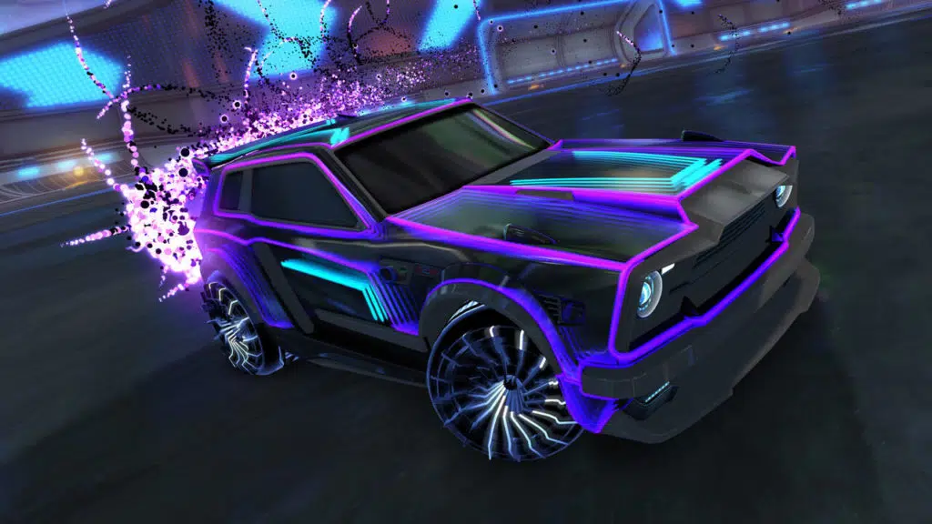 Hnutress Decal (Fennec), Cutter Wheels, Quasar Boost. Quelle: Psyonix Hnutress Decal (Fennec), Cutter Wheels, Quasar Boost. Quelle: Psyonix