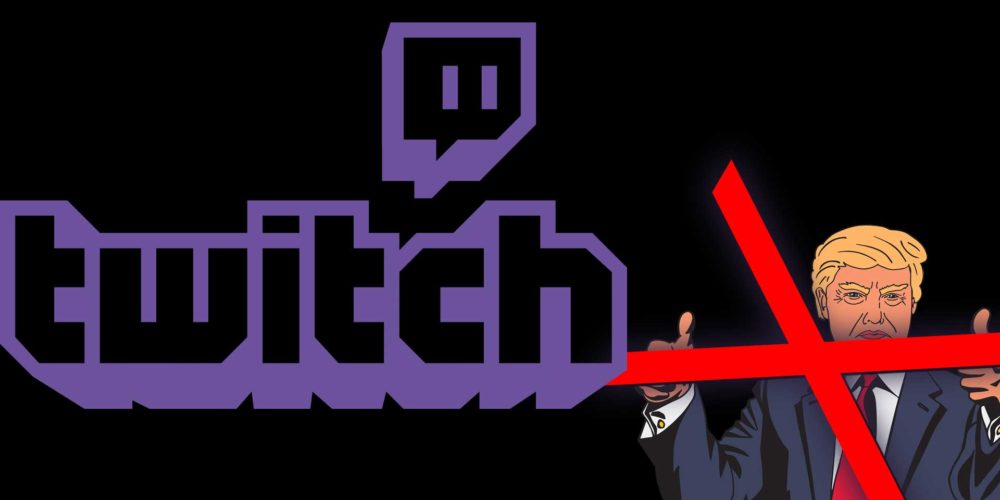 Der offizielle Twitch-Kanal von Donald Trump ist gebannt. Logo: Twitch