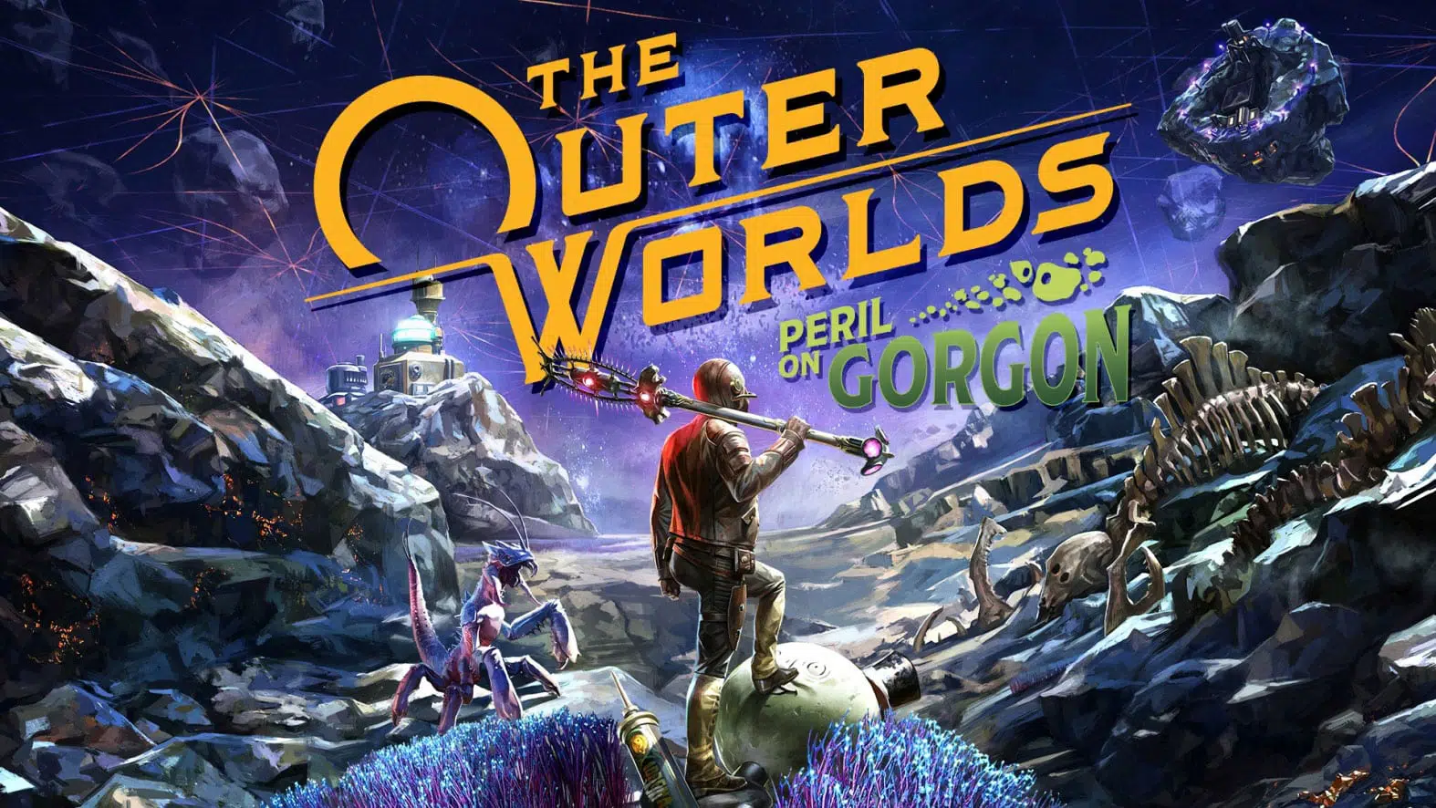 The Outer Worlds Peril On Gorgon Key Art babt