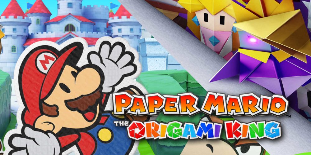 paper mario the origami king release cover