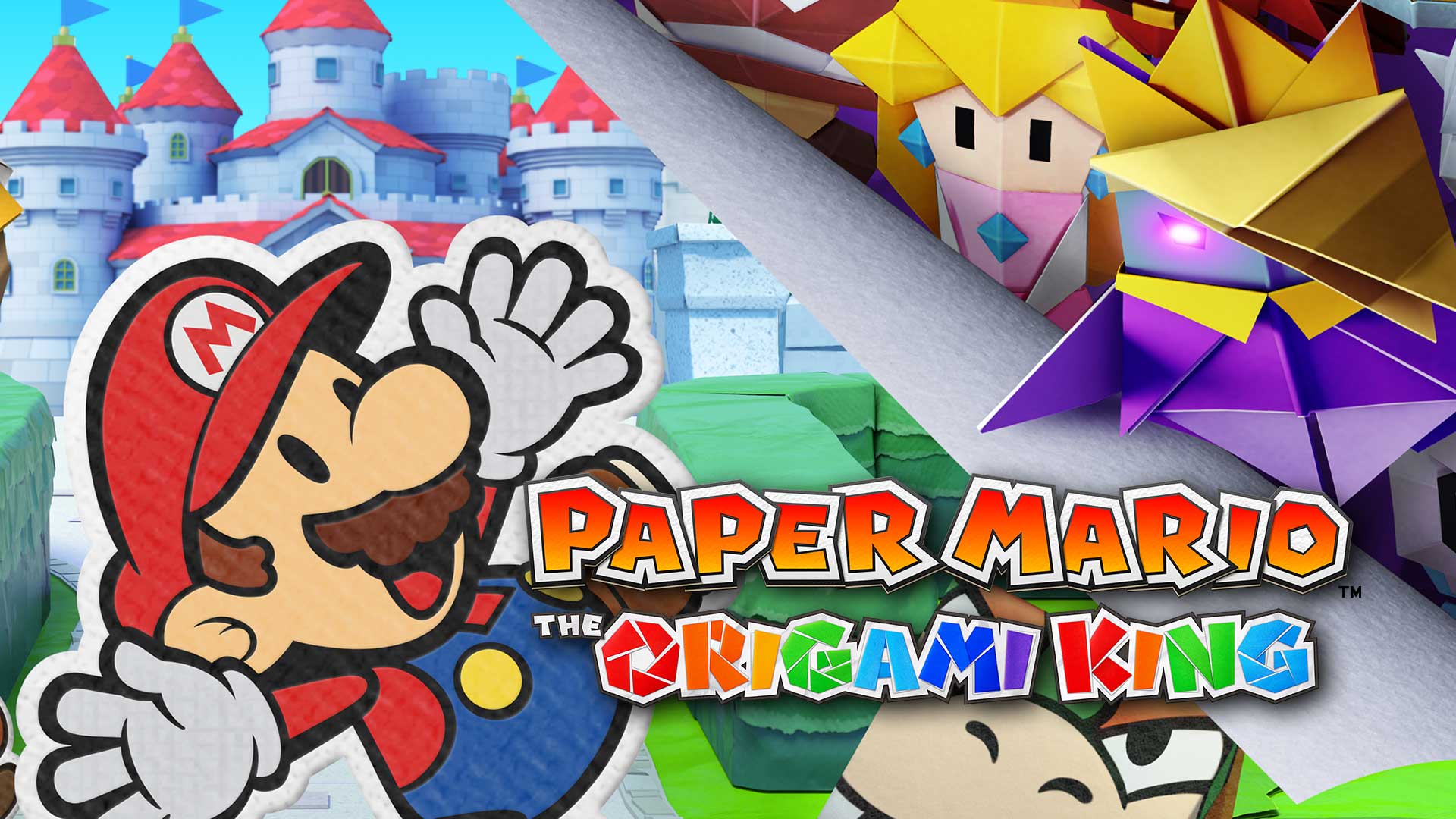 paper mario the origami king release cover