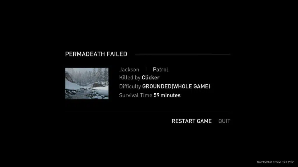 Endgültiger Tod: Eine Herausforderung für besonders Hartgesottene. Quelle: Naughty Dog / Sony Endgültiger Tod: Eine Herausforderung für besonders Hartgesottene. Quelle: Naughty Dog / Sony