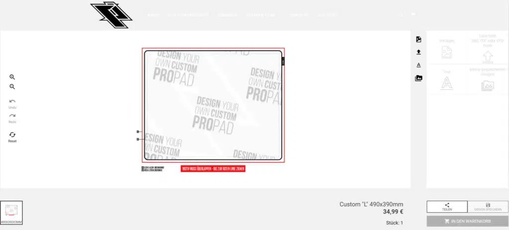 Bei der Online-Gestaltung des Mauspads können wir beliebige Bilder, Assets und Schriften Hochladen. Bei der Online-Gestaltung des Mauspads können wir beliebige Bilder, Assets und Schriften Hochladen.