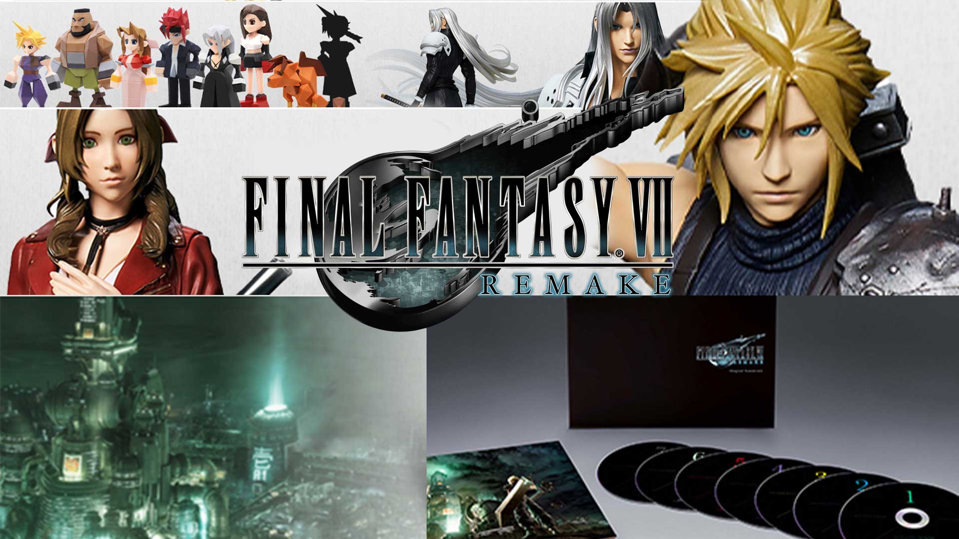 final fantasy vii remake merch