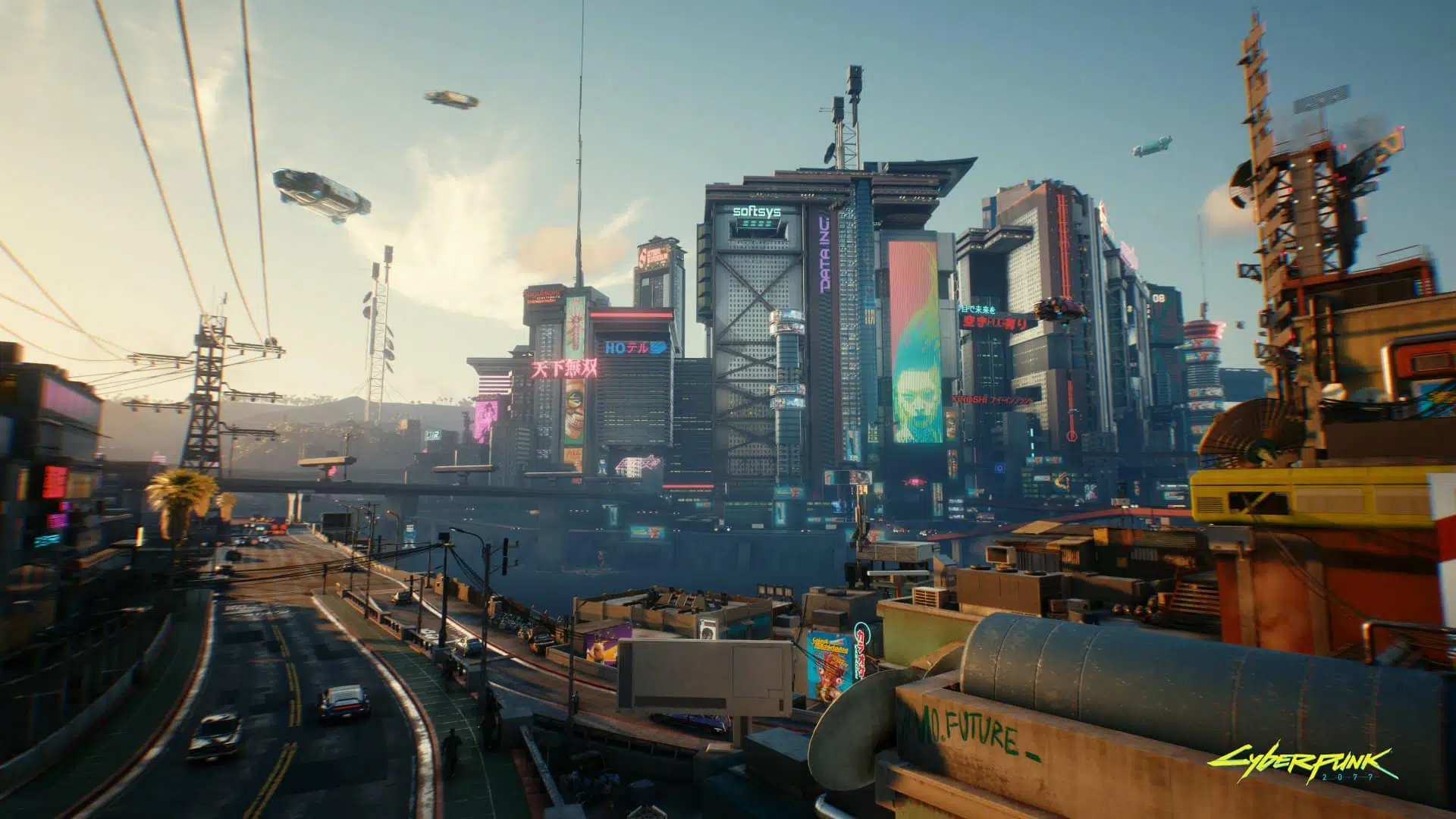 Cyberpunk2077 Love this town RGB en