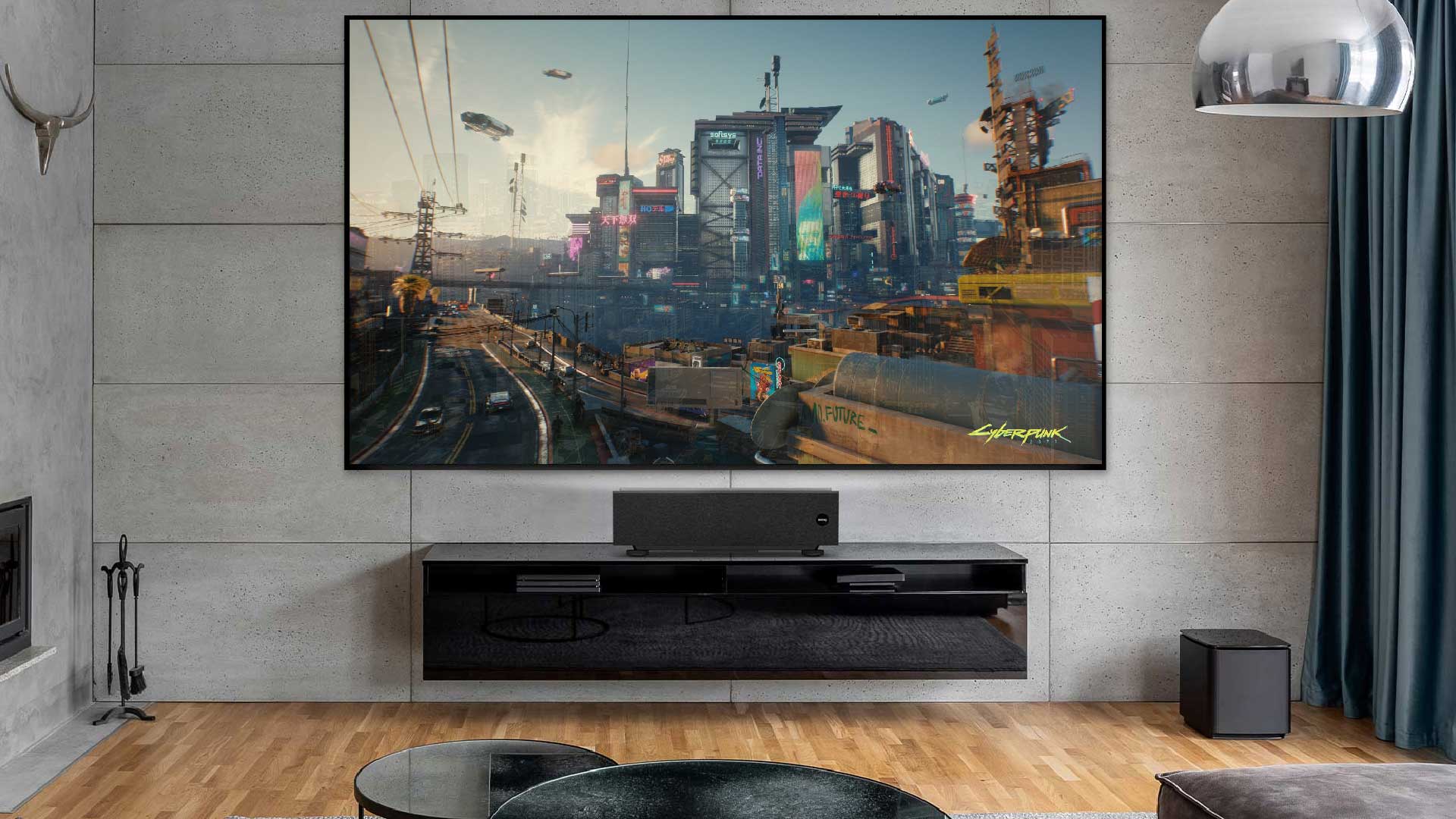 benq laserbeamer sep 2020 cyberpunk 2077