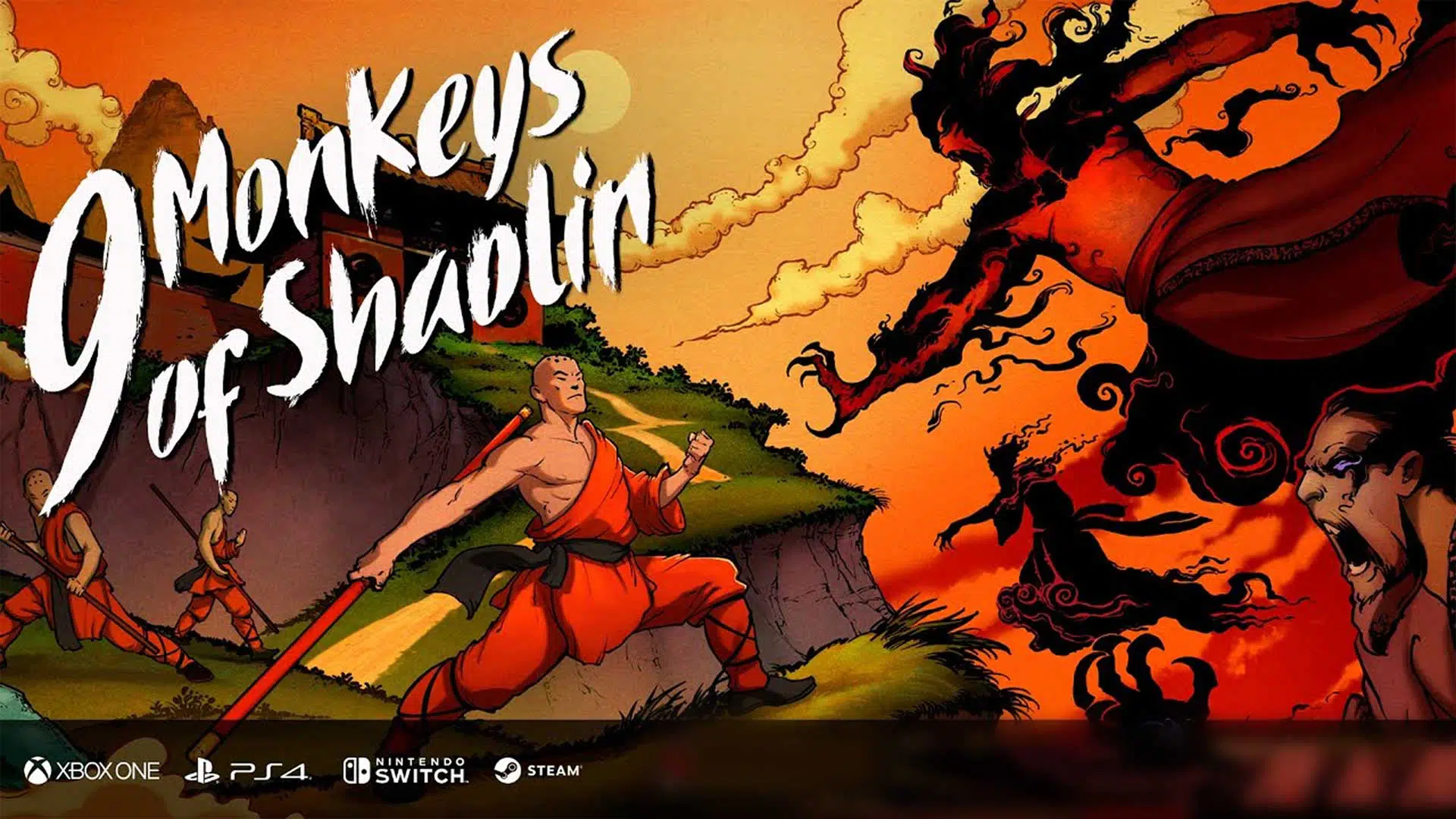 9 monkeys of shaolin cover