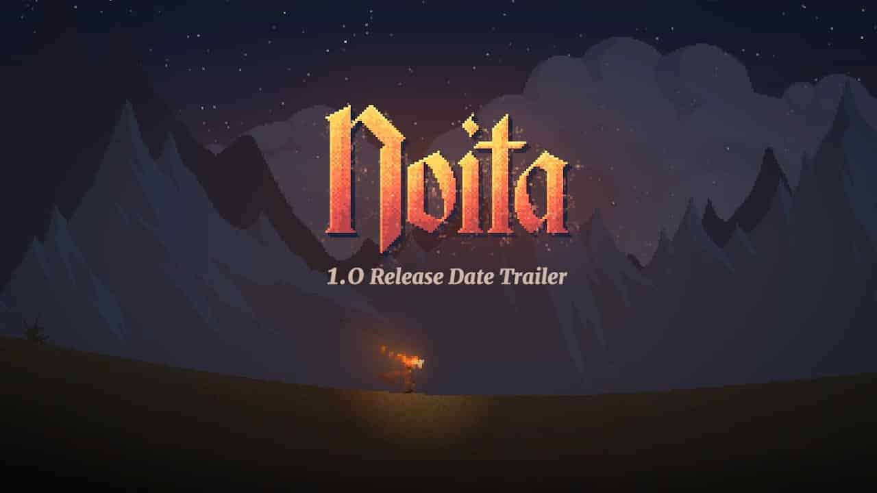 Noita 1.0 Release Date Trailer