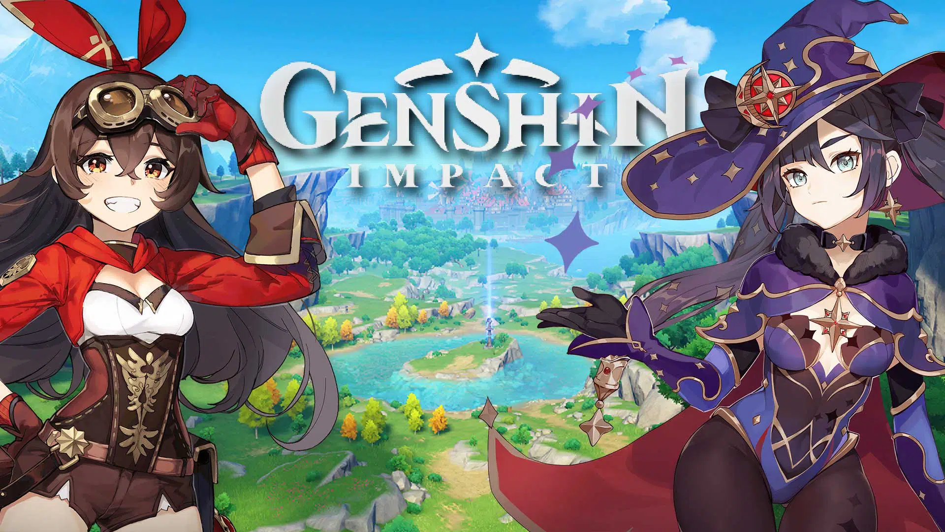 genshin impact amber mona