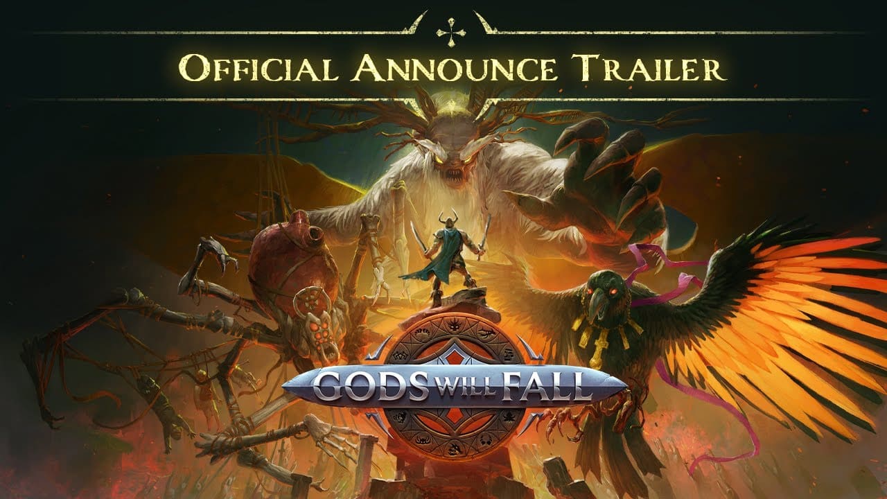 Gods Will Fall Meet The Gods. Official Announce Trailer 1