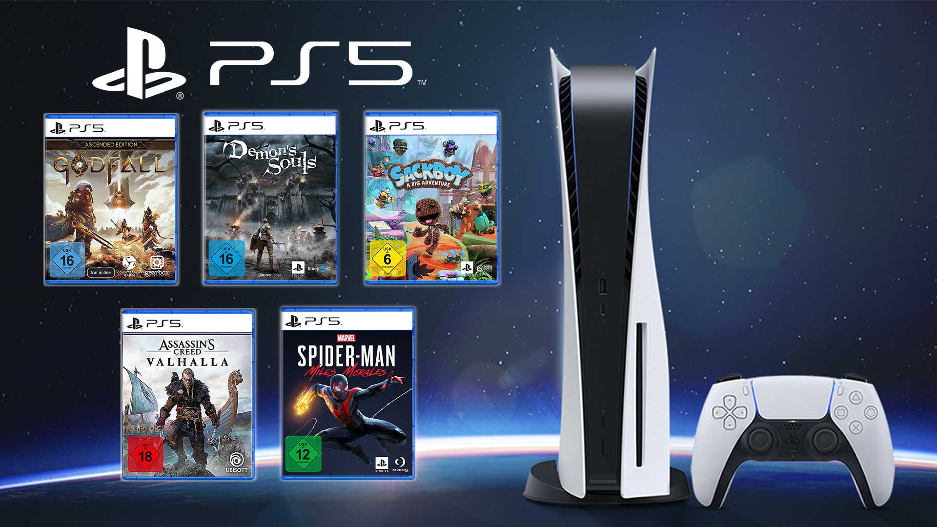 PS5 Launch-Titel: Diese Games könnt ihr sofort spielen