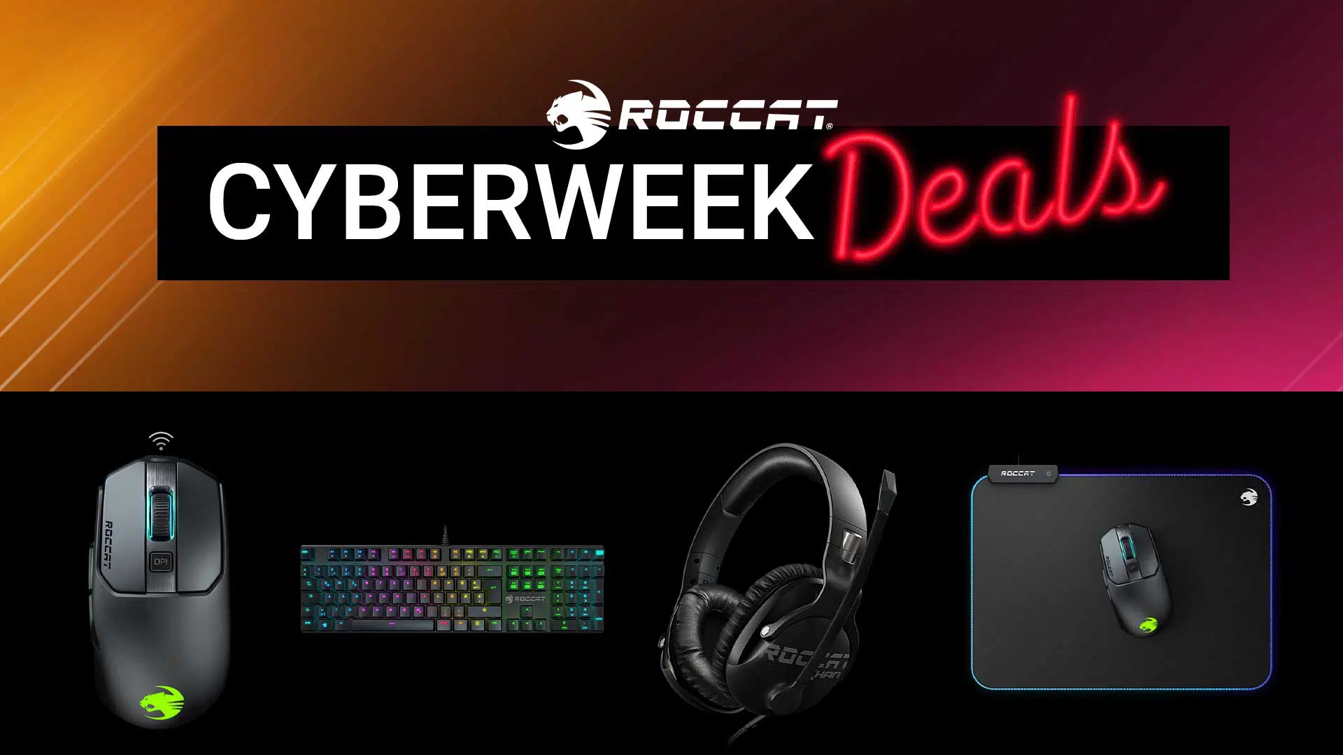 roccat cyber week 2020
