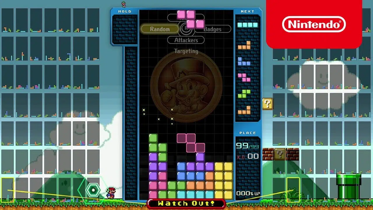 TETRIS99 Super Mario All Stars Grand Prix Nintendo Switch