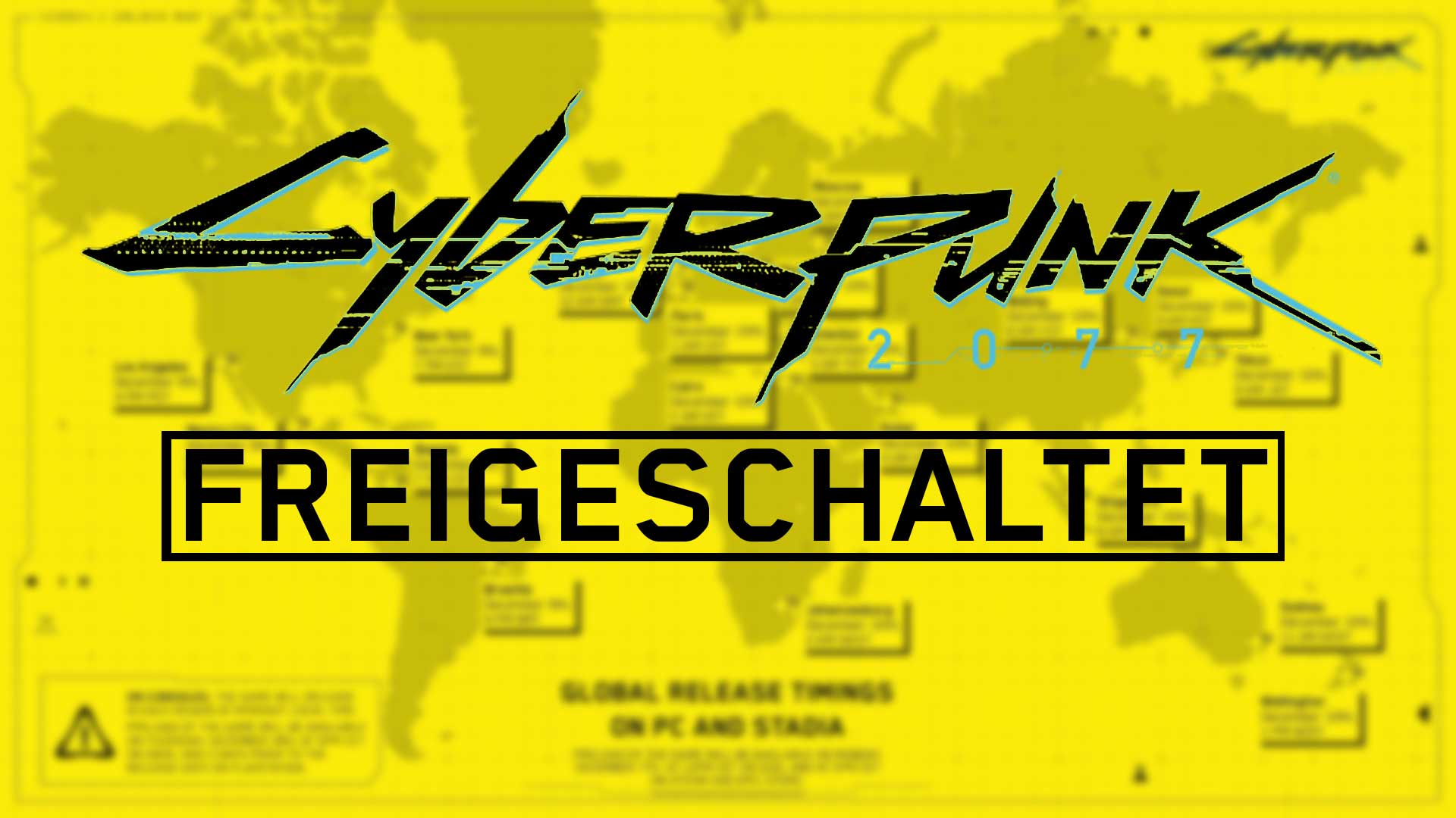 cyberpunk 2077 freigeschaltet