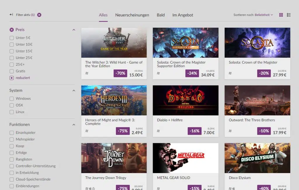 Quelle: GOG.com Quelle: GOG.com