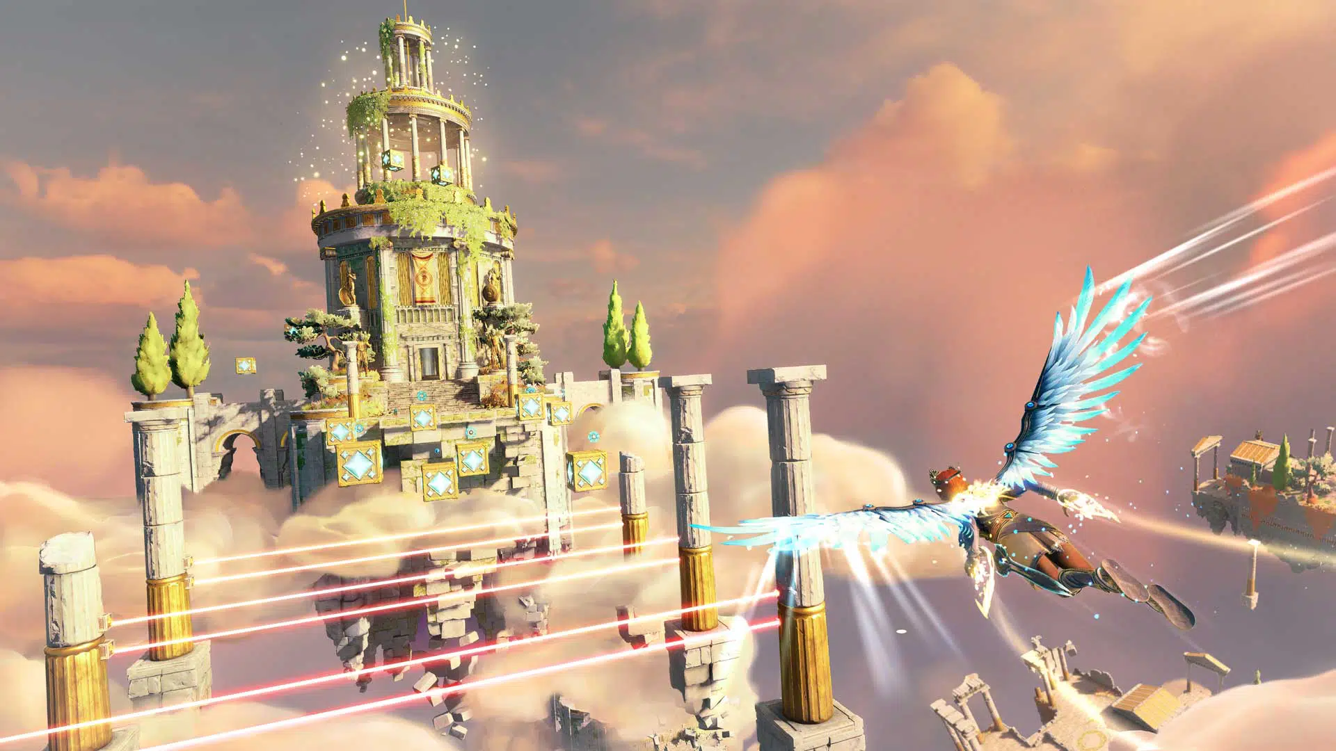 DLC1 NewGod Gameplay Gliding babt