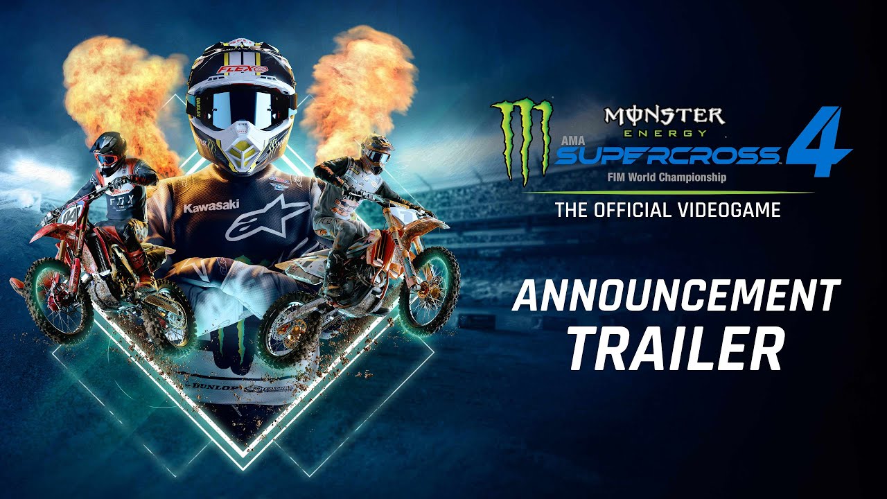 Supercross 4 Announcement Trailer