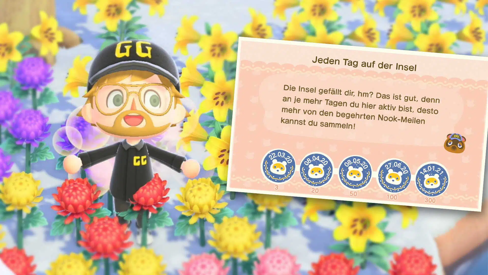animal crossing 300 tage cover