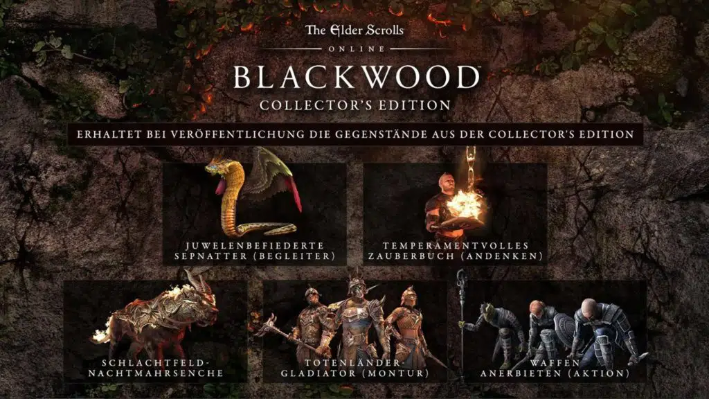 eso blackwood collectors edition eso blackwood collectors edition