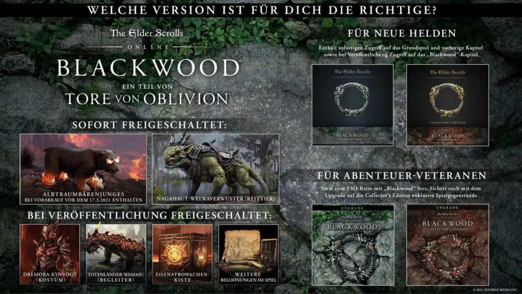 eso blackwood editionen eso blackwood editionen