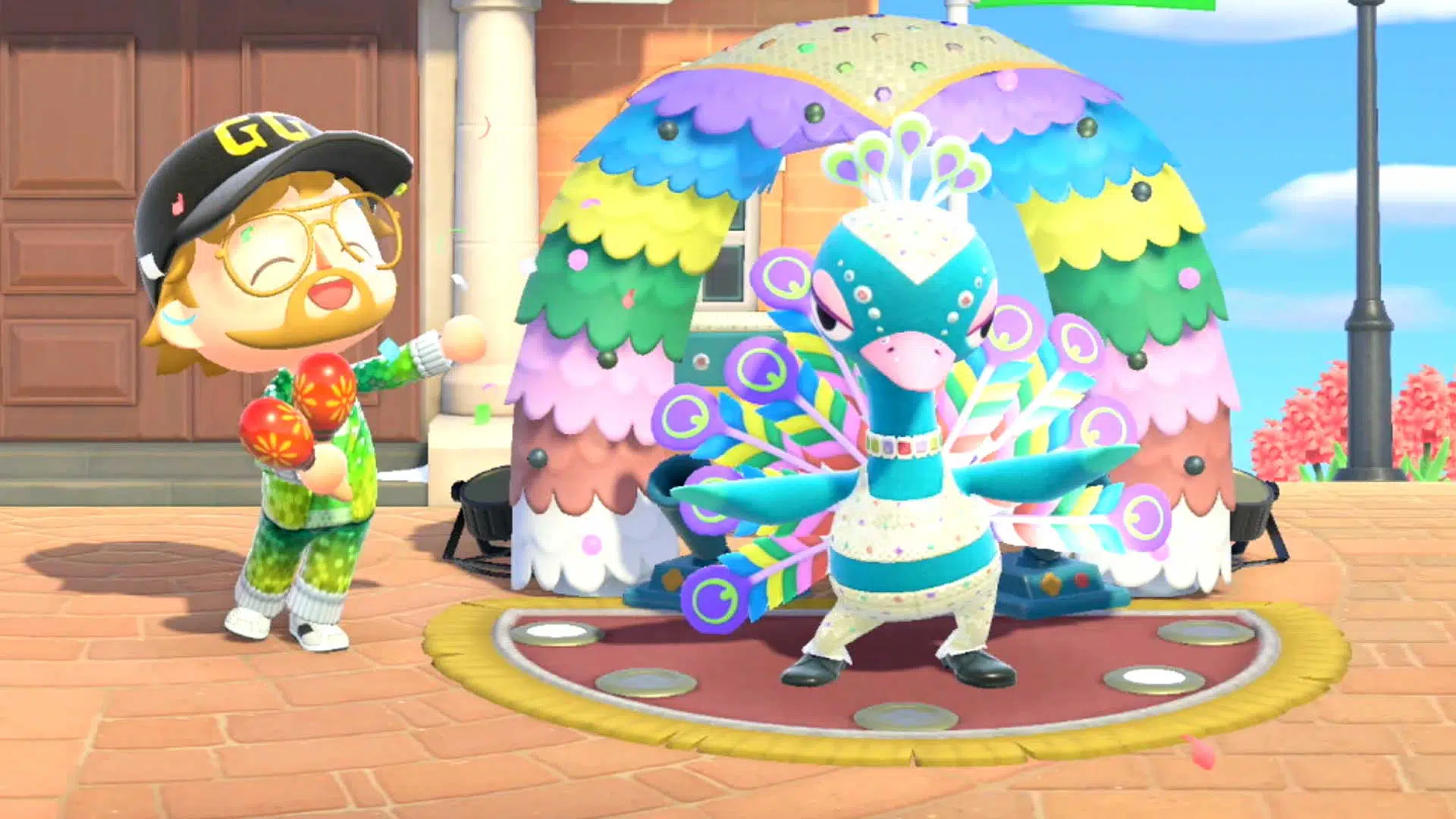 acnh animal crossing karneval pavo