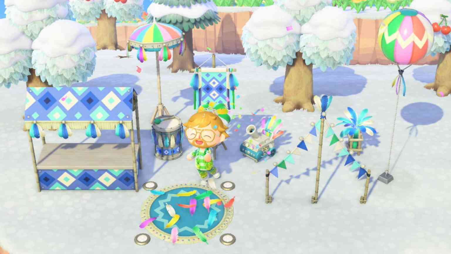 Animal Crossing New Horizons Karneval auf der Insel