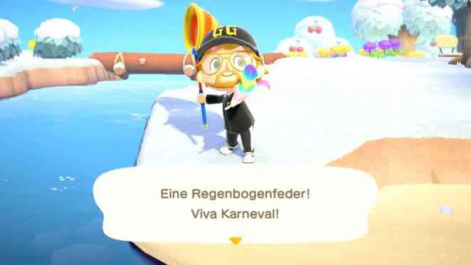 acnh karneval pavo regenbogen feder acnh karneval pavo regenbogen feder