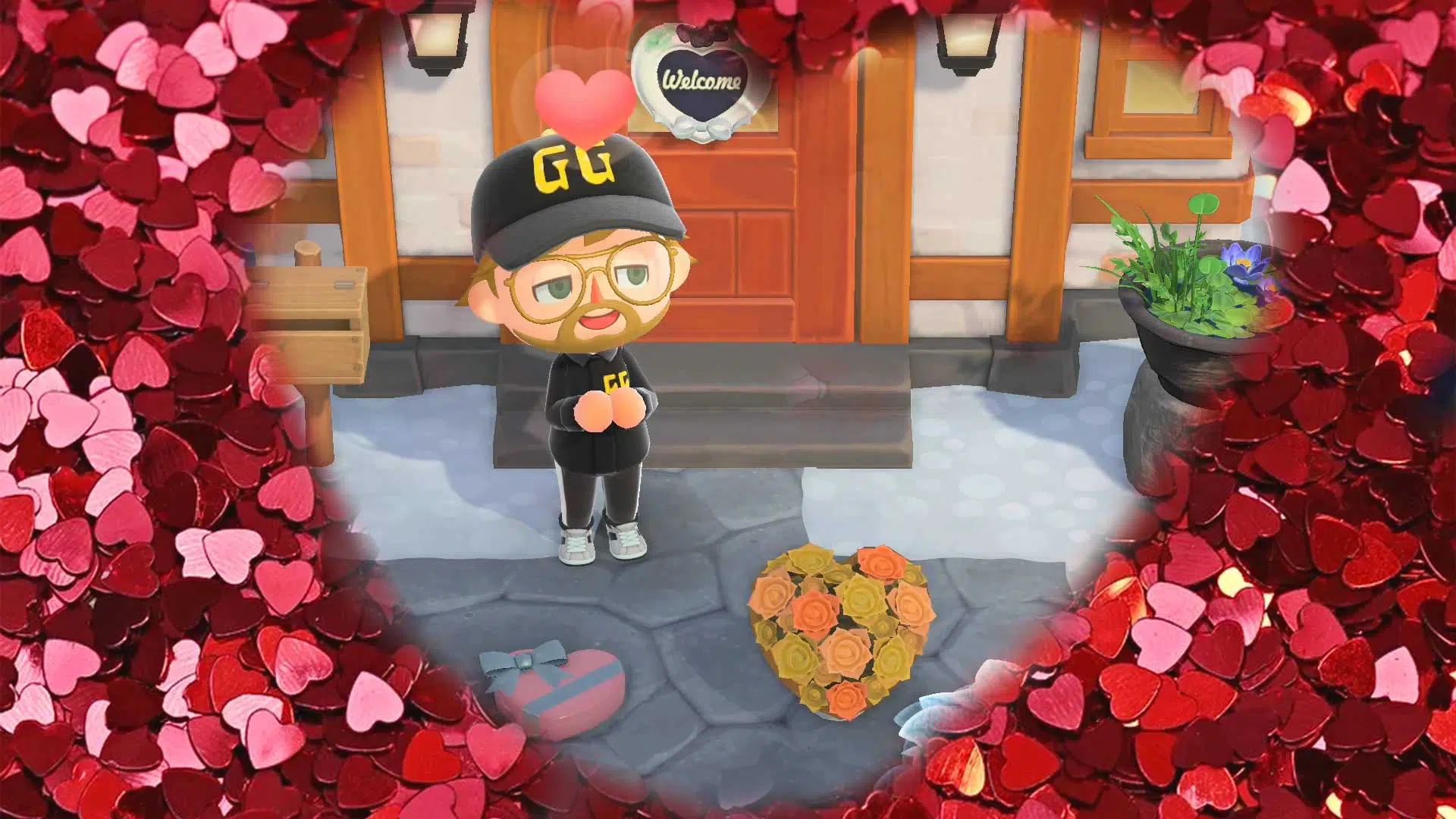 animal crossing new horizons valentinstag