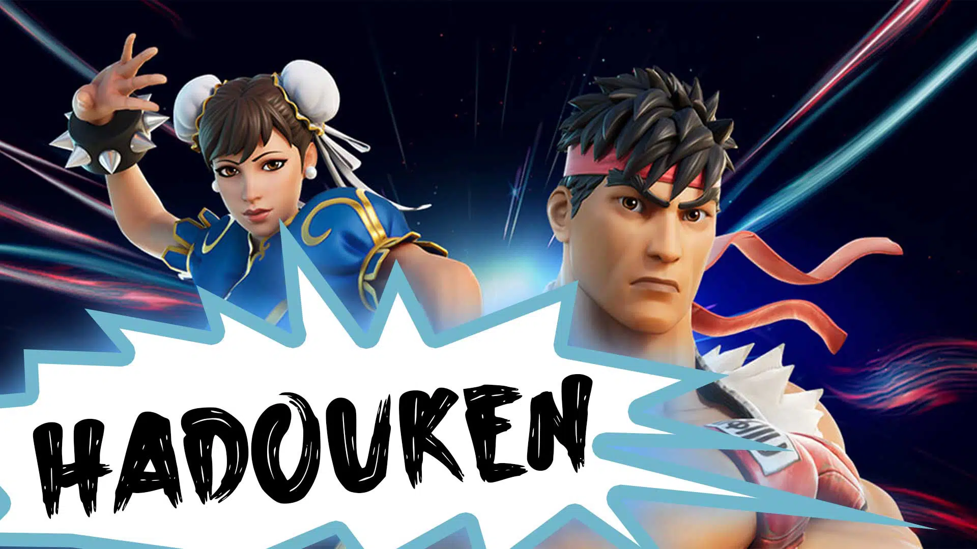 fortnite street fighter hadouken