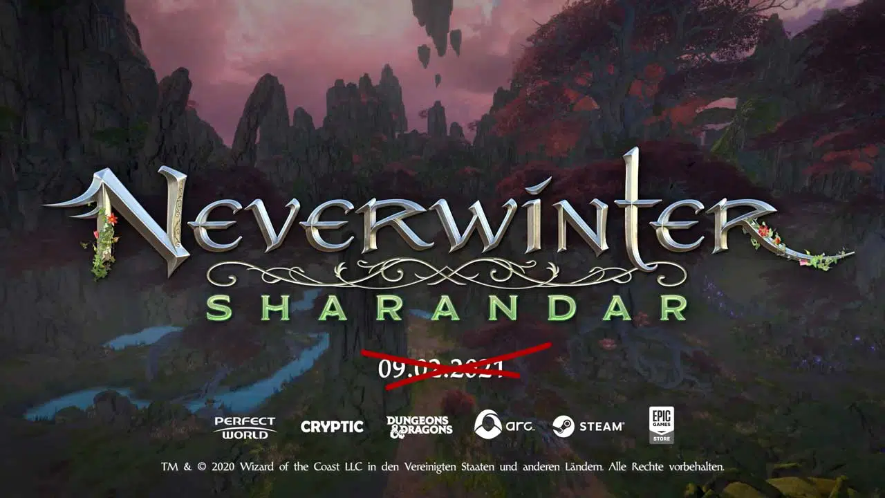 neverwinter sharandar delay