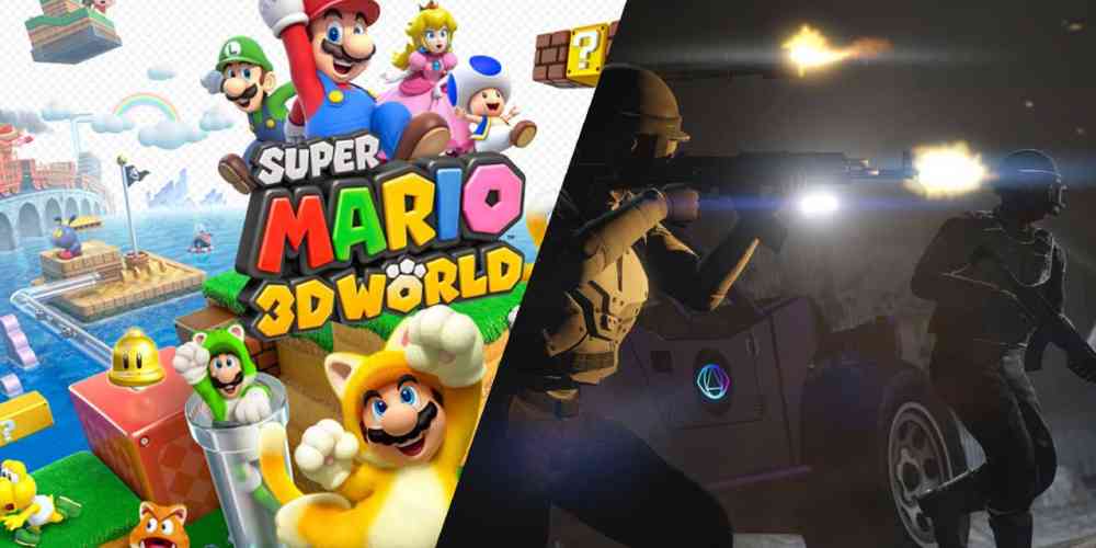 super mario 3D world und gta 5
