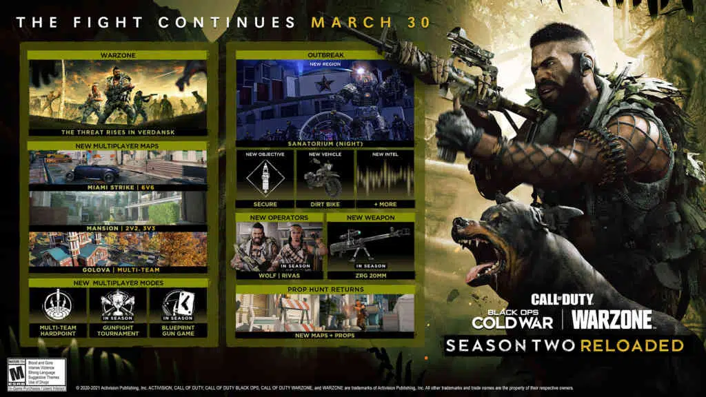 CoD Season 2 Reloaded CoD Season 2 Reloaded