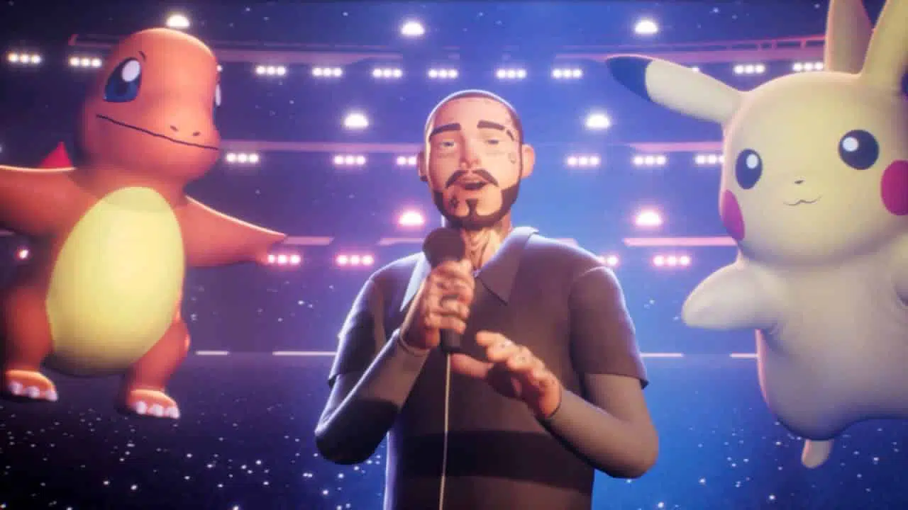 P25 Music Presents Post Malone Virtual Concert Experience Pokemon25