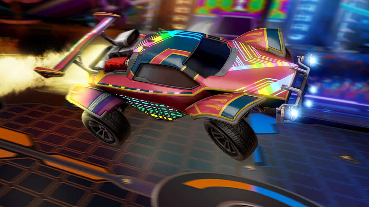 Yonder's Fleece Decal (Orange). Quelle: Psyonix Die Items des Llama-Rama Events Nummer 2. Quelle: Psyonix