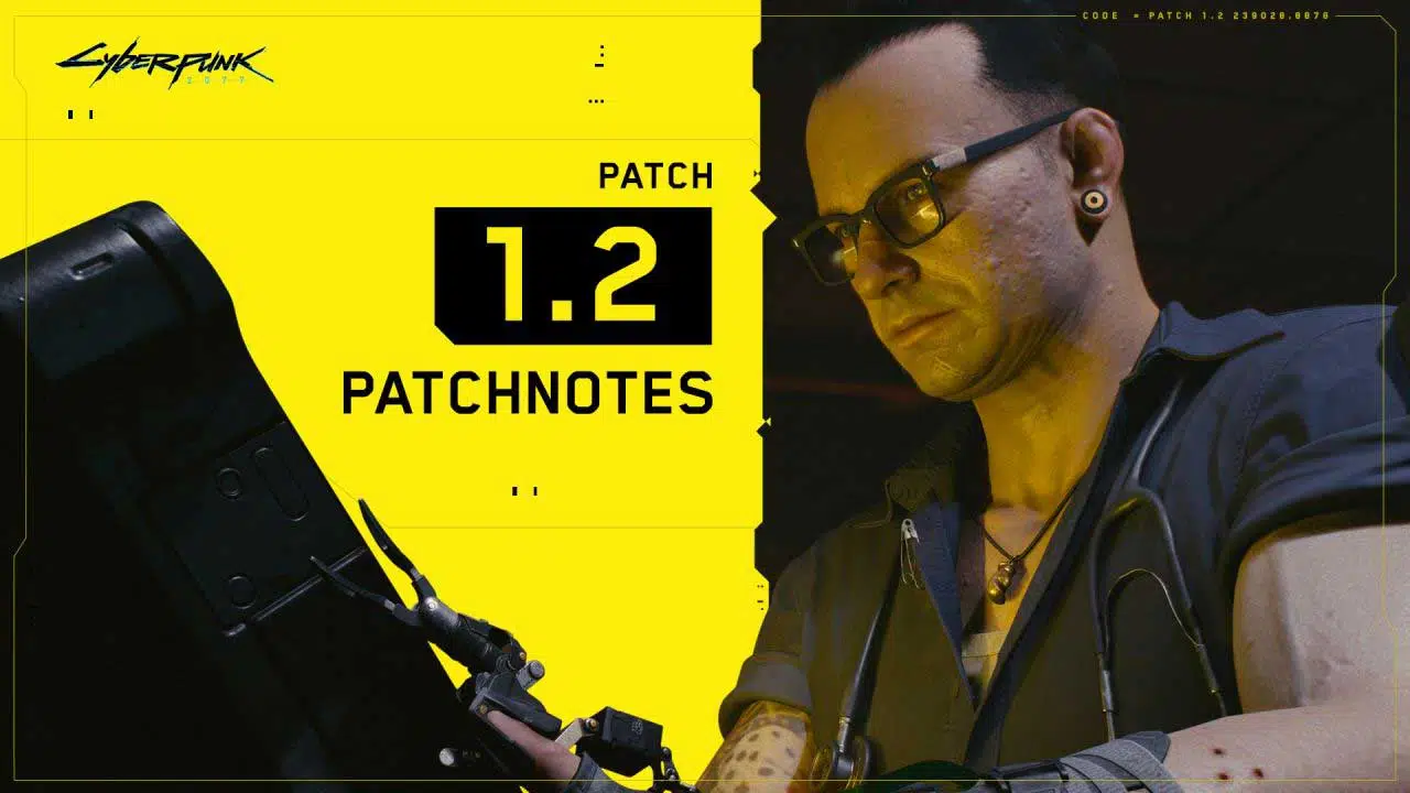 cyberpunk 2077 patch notes 1 2