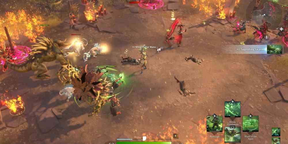 magic legends gameplay