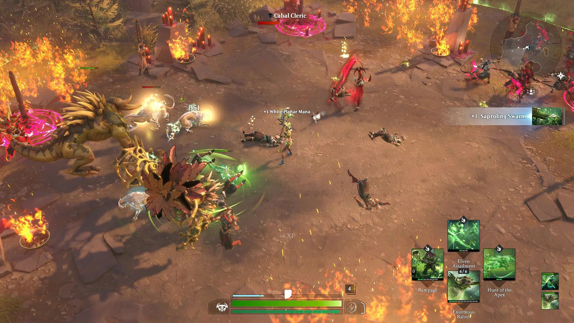 magic legends gameplay