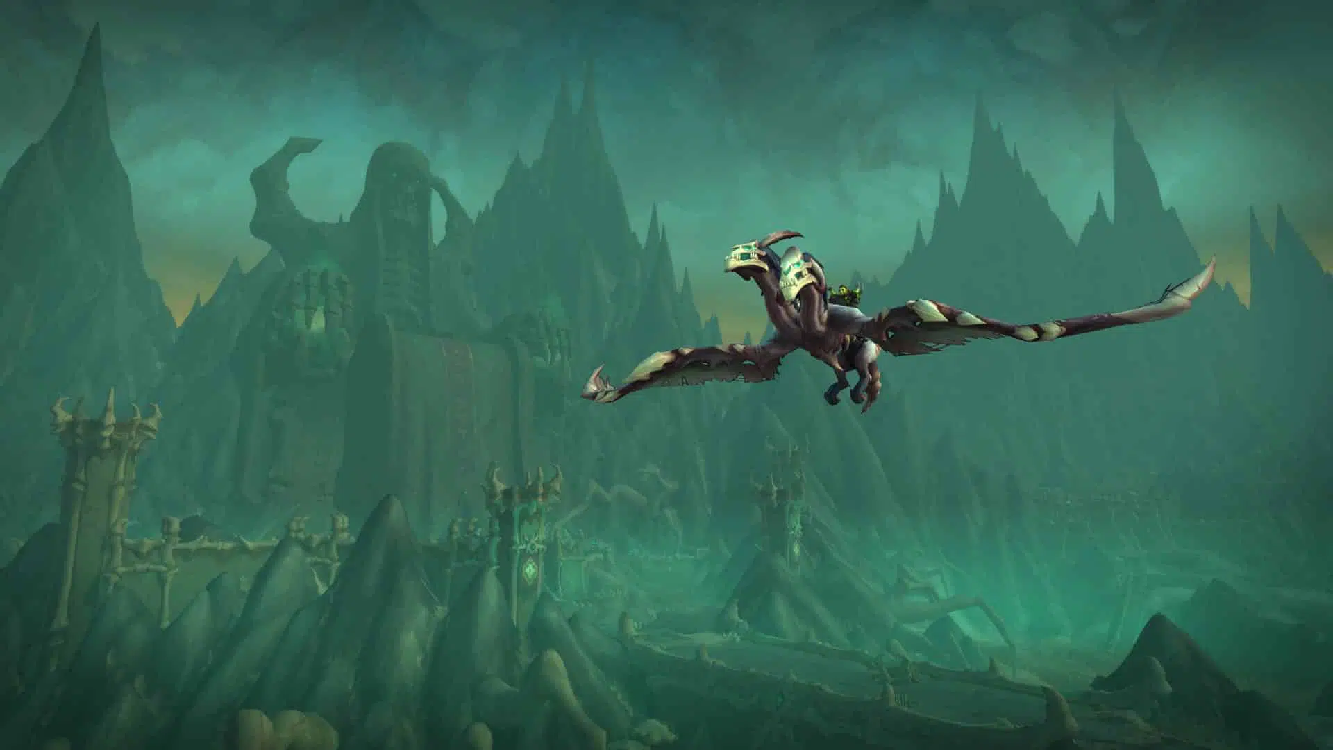 WoW Shadowlands Chains of Domination Flying 9.1 1920x1080