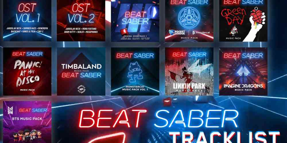 beat saber tracklist alle songs