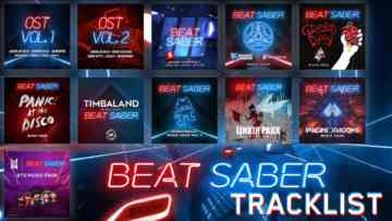 beat saber tracklist alle songs