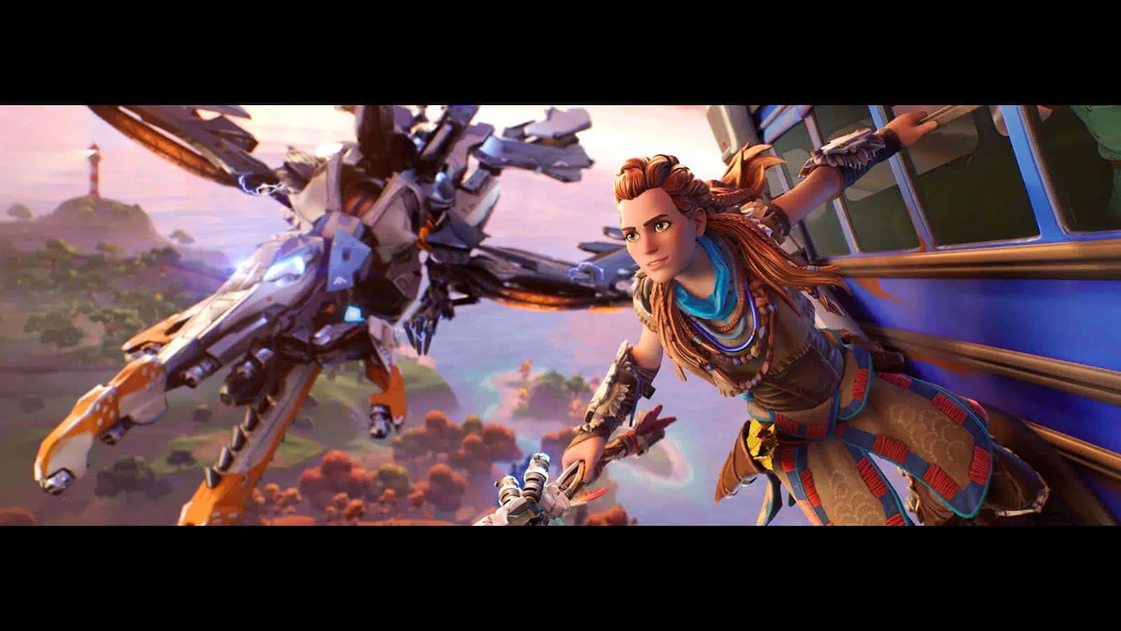 fortnite aloy horizon crossover