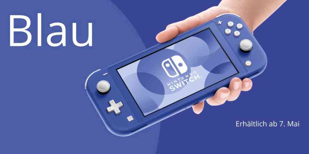 nintendo switch lite blue