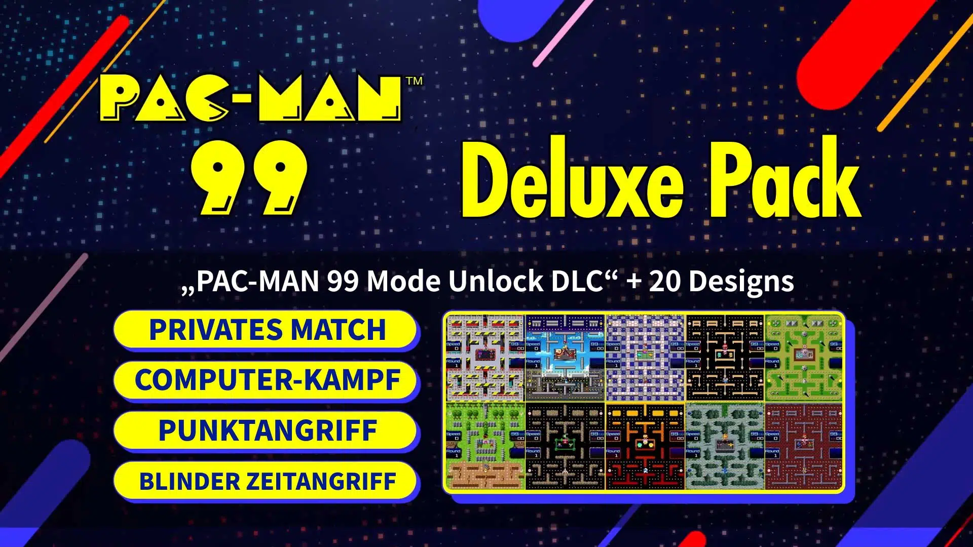 pac man 99 deluxe pack