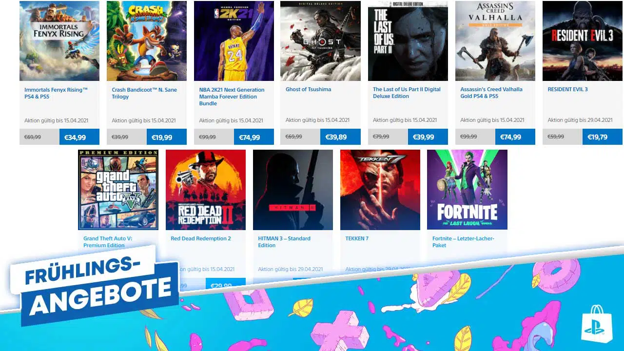 sony playstation store spring sale