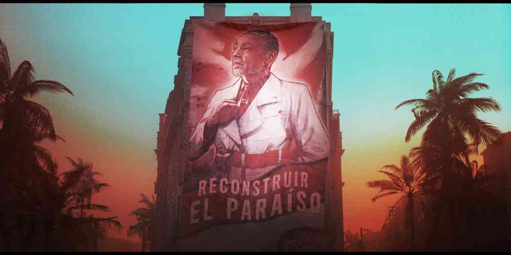 far cry 6 banner presidente