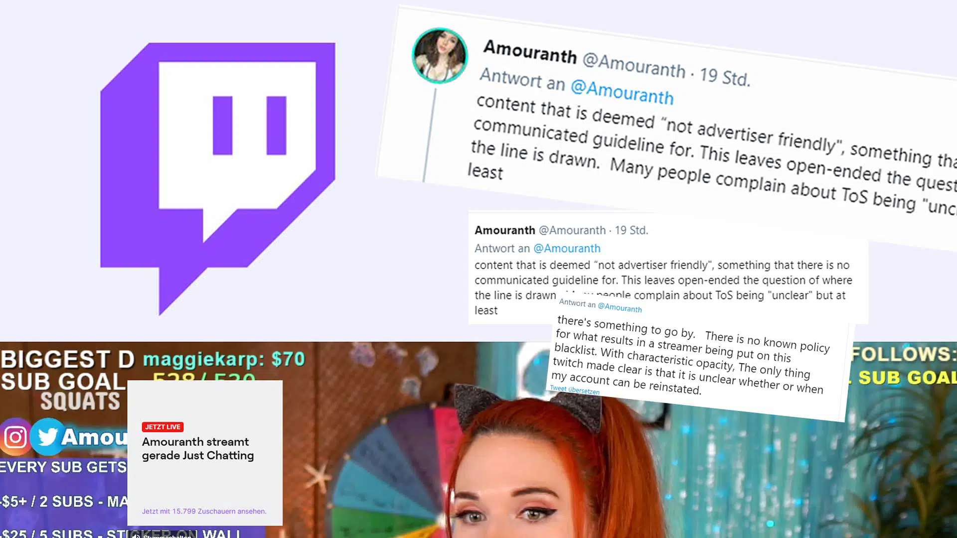 twitch demonetized amouranth