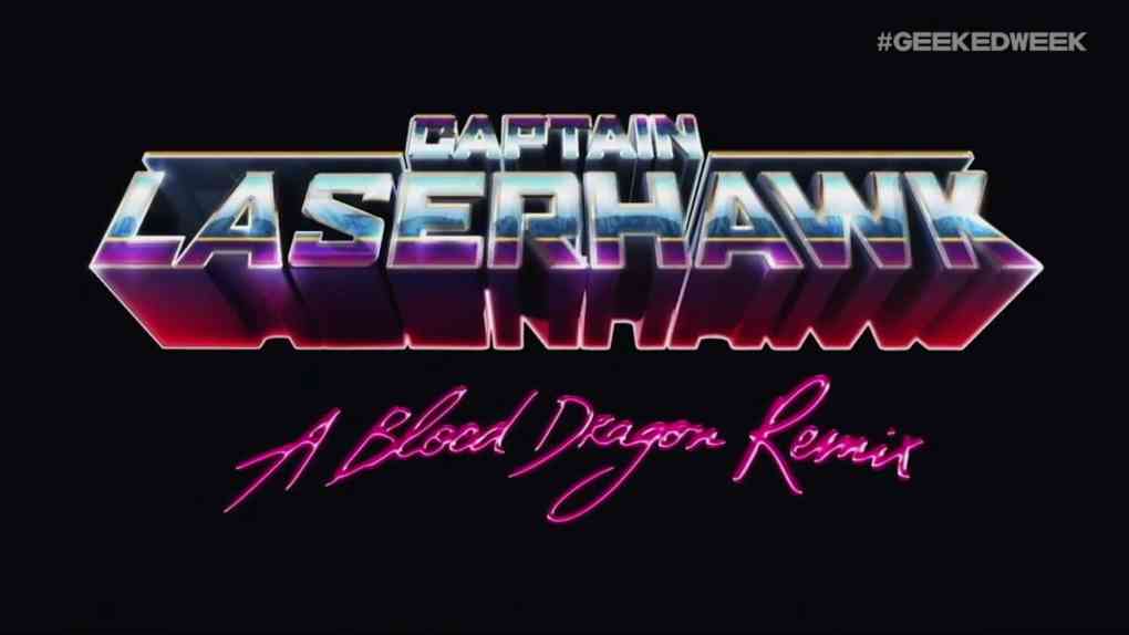 Captain Laserhawk A Blood Dragon remix Trailer NETFLIX Geekedweek